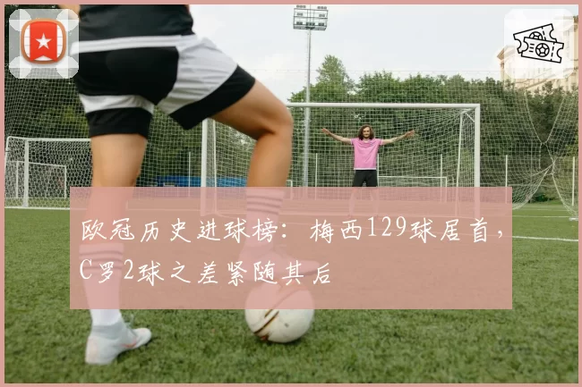 欧冠历史进球榜：梅西129球居首，C罗2球之差紧随其后