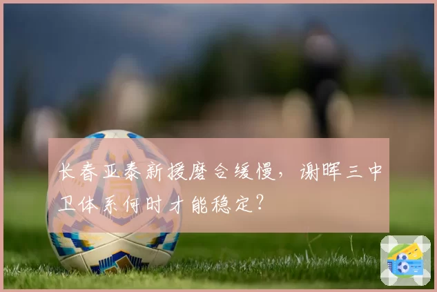 长春亚泰新援磨合缓慢，谢晖三中卫体系何时才能稳定？